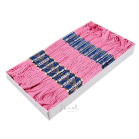 Nitarna mouliné osztott hímzőfonal - 3432 bazsarózsa