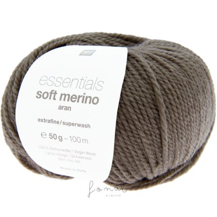 Rico Essentials Soft Merino aran 100% gyapjú fonal - 079 Taupe
