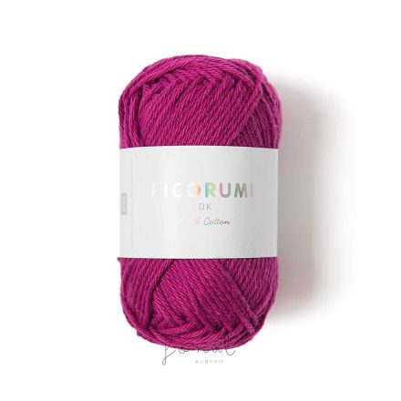 Ricorumi dk 100% pamut fonal - 015 Bíbor