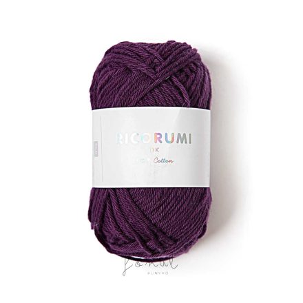 Ricorumi dk 100% pamut fonal - 020 Lila