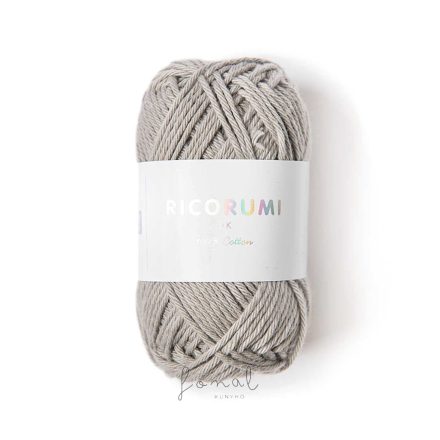 Ricorumi dk 100% pamut fonal - 004  Gyöngyházszürke