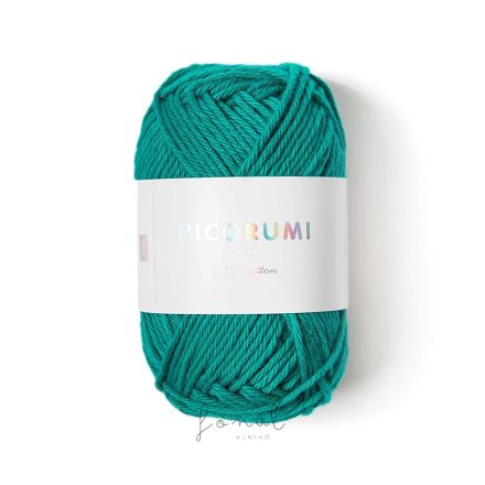 Ricorumi dk 100% pamut fonal - 042 Smaragzöld