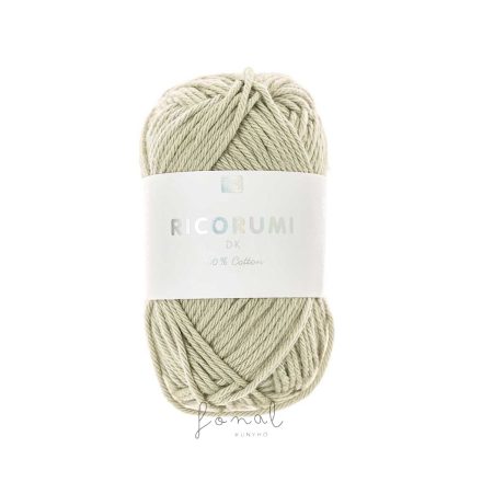 Ricorumi dk 100% pamut fonal - 075 NÁD zöld