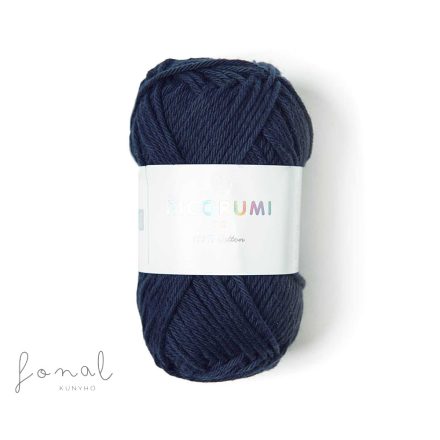 Tengerészkék Ricorumi pamut amigurumi fonal