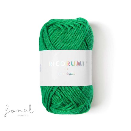 Zöld Ricorumi pamut amigurumi fonal