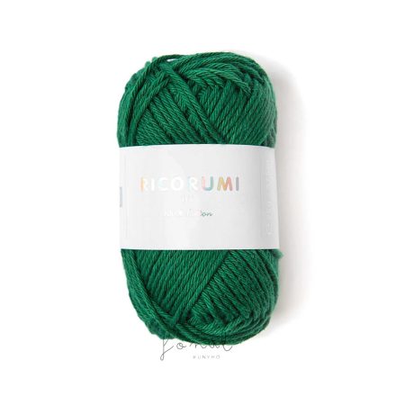 Fenyőzöld Ricorumi pamut amigurumi fonal