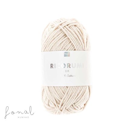 Elefántcsont Ricorumi pamut amigurumi fonal