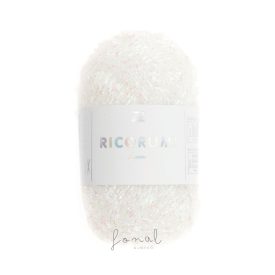 Rico Creative Lamé fénylő fehér fonal