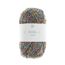 Rico Creative Lamé fényes multicolor fonal