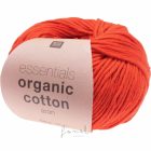 Rico Essentials Organic Cotton aran 100% pamut fonal - 010 Piros