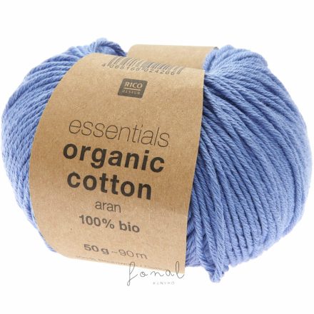 Rico Essentials Organic Cotton aran 100% pamut fonal - 031  Ibolyakék