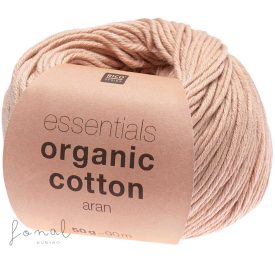 Rico Essentials Organic Cotton aran pamutfonal púder színben