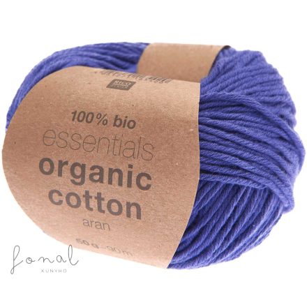 Rico Essentials Organic Cotton aran pamutfonal ibolya színben