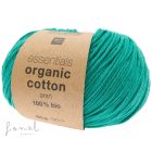 Rico Organic Cotton aran pamutfonal aqua árnyalatban