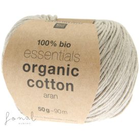 Rico Organic Cotton aran pamutfonal szürkés bézs árnyalatban