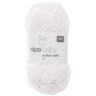 Rico Baby Cotton Soft dk pamut babafonal - 018 HÓFEHÉR