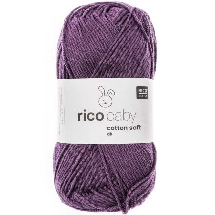 Rico Baby Cotton Soft dk pamut babafonal - 055- Lila