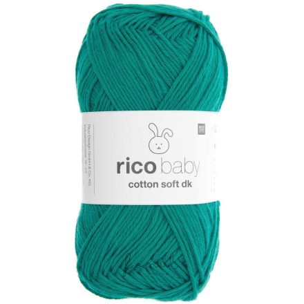 Rico Baby Cotton Soft dk pamut babafonal - 084- Algazöld