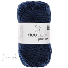 Tengerészkék Rico Baby Cotton Soft babafonal