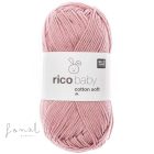 Füstös rózsa Rico Baby Cotton Soft babafonal