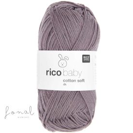 Mályva Rico Baby Cotton Soft pamut-akril babafonal