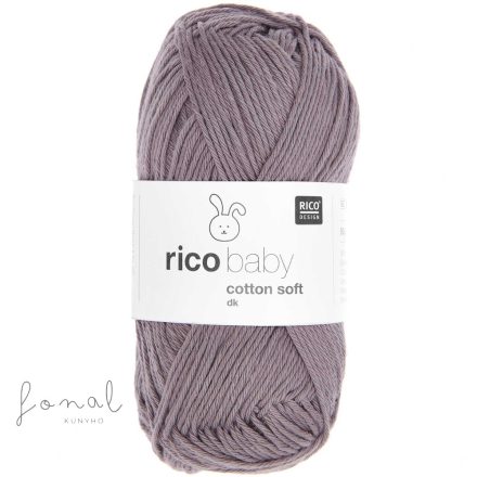 Mályva Rico Baby Cotton Soft pamut-akril babafonal