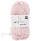 Világos rózsaszín Rico Baby Cotton Soft babafonal