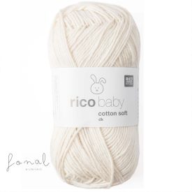 Ekrü Rico Baby Cotton Soft pamut-akril babafonal