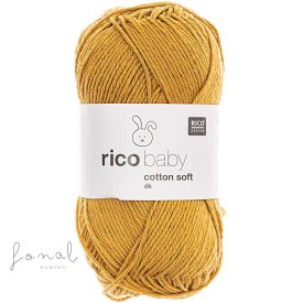 Rico Baby Cotton Soft dk pamut babafonal - 064 Mustársárga