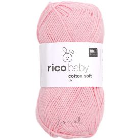 Rico Baby Cotton Soft dk pamut babafonal - 072 Rózsa