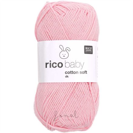 Rico Baby Cotton Soft dk pamut babafonal - 072 Rózsa
