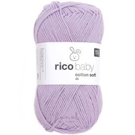 Rico Baby Cotton Soft dk pamut babafonal - 073 - Ibolya