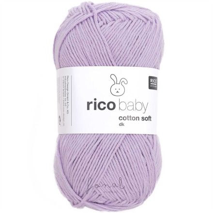 Rico Baby Cotton Soft dk pamut babafonal - 073 - Ibolya