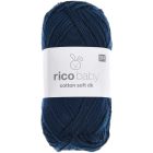 Indigókék Rico Baby Cotton Soft babafonal