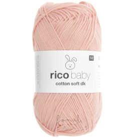 Rico Baby Cotton Soft dk pamut babafonal - 081 Rózsaszín