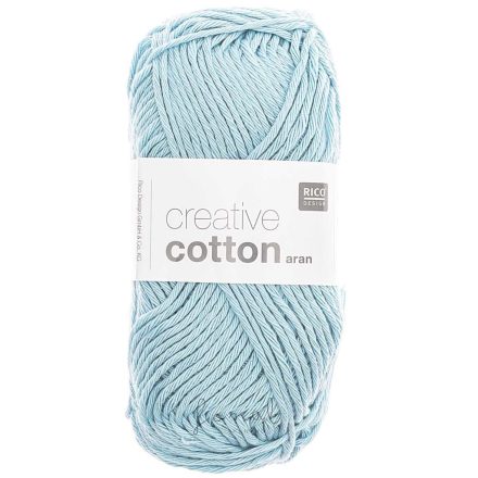Rico Creative Cotton aran 100% pamut fonal - 32 világoskék
