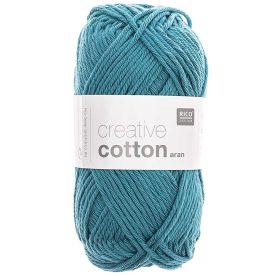 Rico Creative Cotton aran 100% pamut fonal - 47 Petrol