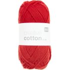 Rico Creative Cotton aran 100% pamut fonal - 05 Piros