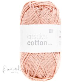  Rico Creative Cotton aran 100% pamut fonal - 06 Füstös rózsa