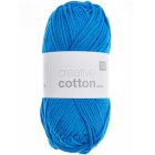 Rico Creative Cotton aran 100% pamut fonal - 87 ENCIÁN KÉK