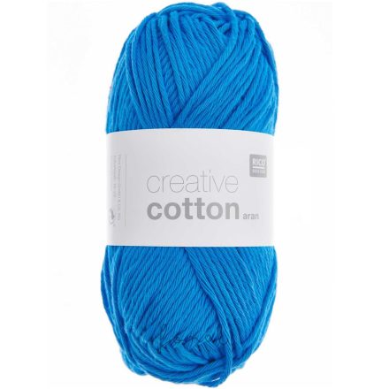 Rico Creative Cotton aran 100% pamut fonal - 87 ENCIÁN KÉK