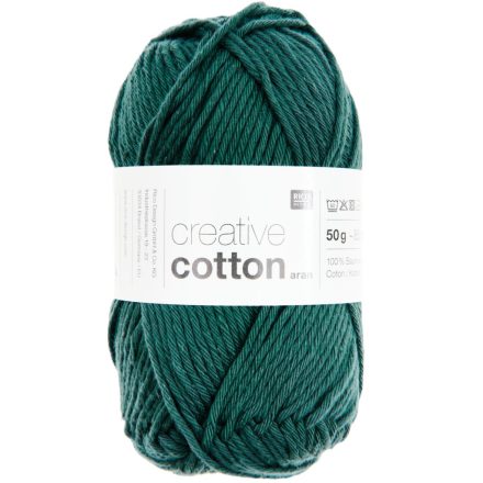Rico Creative Cotton aran 100% pamut fonal - 23 Zöld