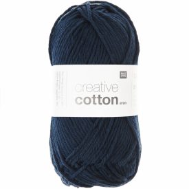 Rico Creative Cotton aran 100% pamut fonal - 35 TENGERKÉK