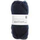 Rico Creative Cotton aran 100% pamut fonal - 38 MÉLYKÉK