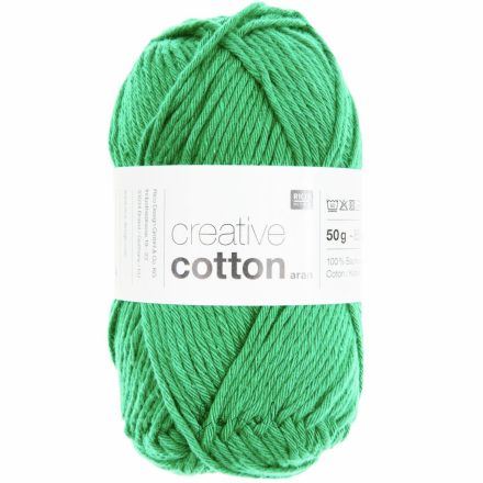 Világoszöld Rico Creative Cotton aran fonal