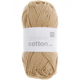 Rico Creative Cotton aran 100% pamut fonal - 84 TEVE SÁRGA