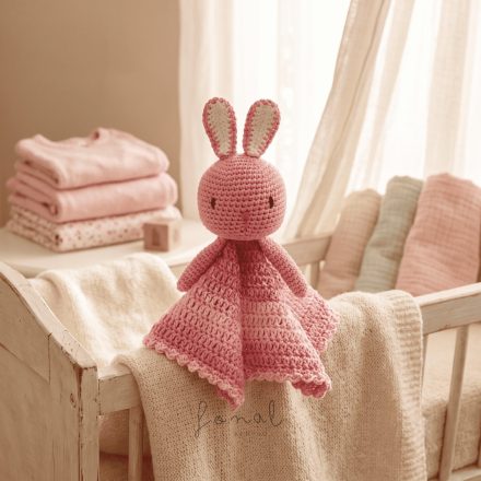 Ricorumi Baby Blankies nyúl baba horgolókészlet