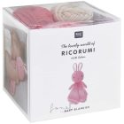 Ricorumi Baby Blankies nyúl baba horgolókészlet