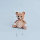 Horgoló készlet Ricorumi Állatok MACI Ricorumi Mini Easy Crochet Set – Teddy