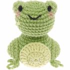 Horgoló készlet Ricorumi Állatok BÉKA  Ricorumi Mini Easy Crochet Set – Frosch